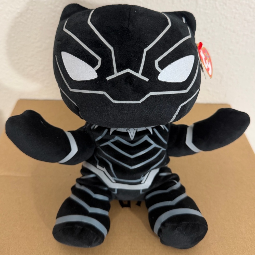 Marvel Black Panther TY plush NWT